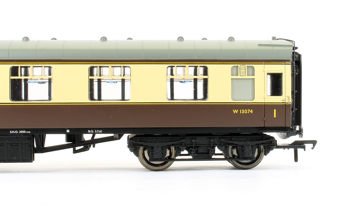 Pre-Owned BR MK1 Corridor First FK Coach Chocolate & Cream 'W13074'