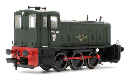 MR-400A Ruston PWM 165DE Shunter BR Green PWM651 Diesel Locomotive