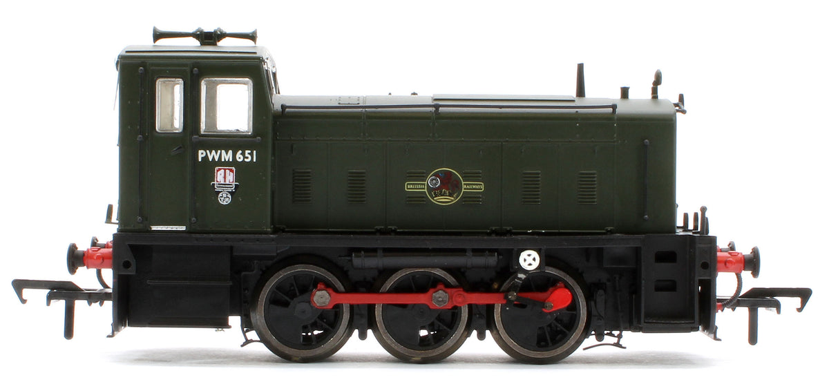 MR-400A Ruston PWM 165DE Shunter BR Green PWM651 Diesel Locomotive