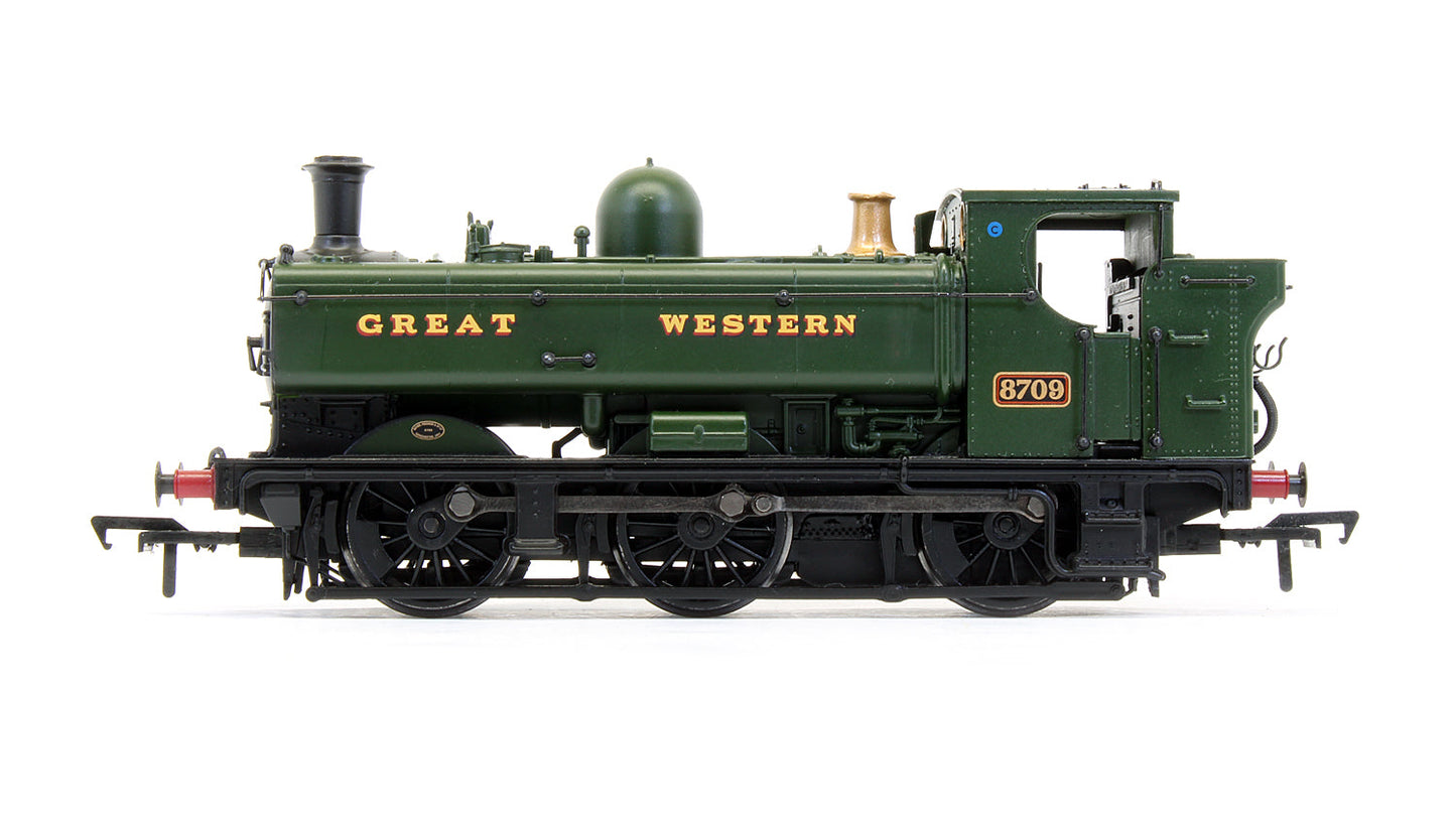 Pre-Owned 32-218 GWR Class 57XX Pannier Tank '8709' Steam Locomotive - DCC Fitted