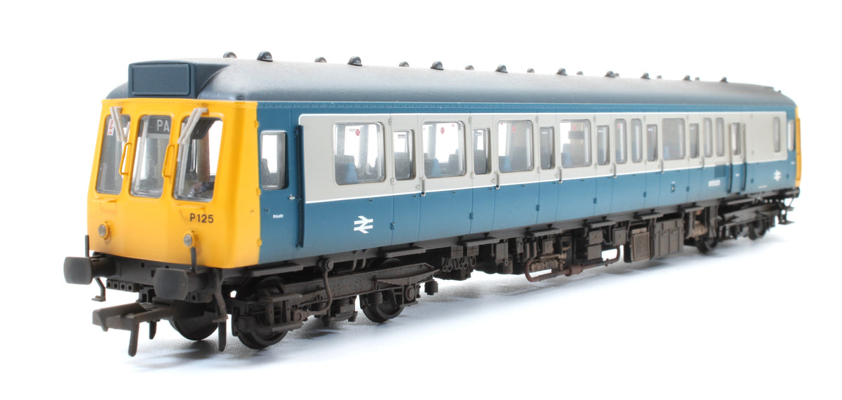 Pre-Owned Class 121 Single-Car DMU BR Blue & Grey (Custom Weathered) - DCC Sound