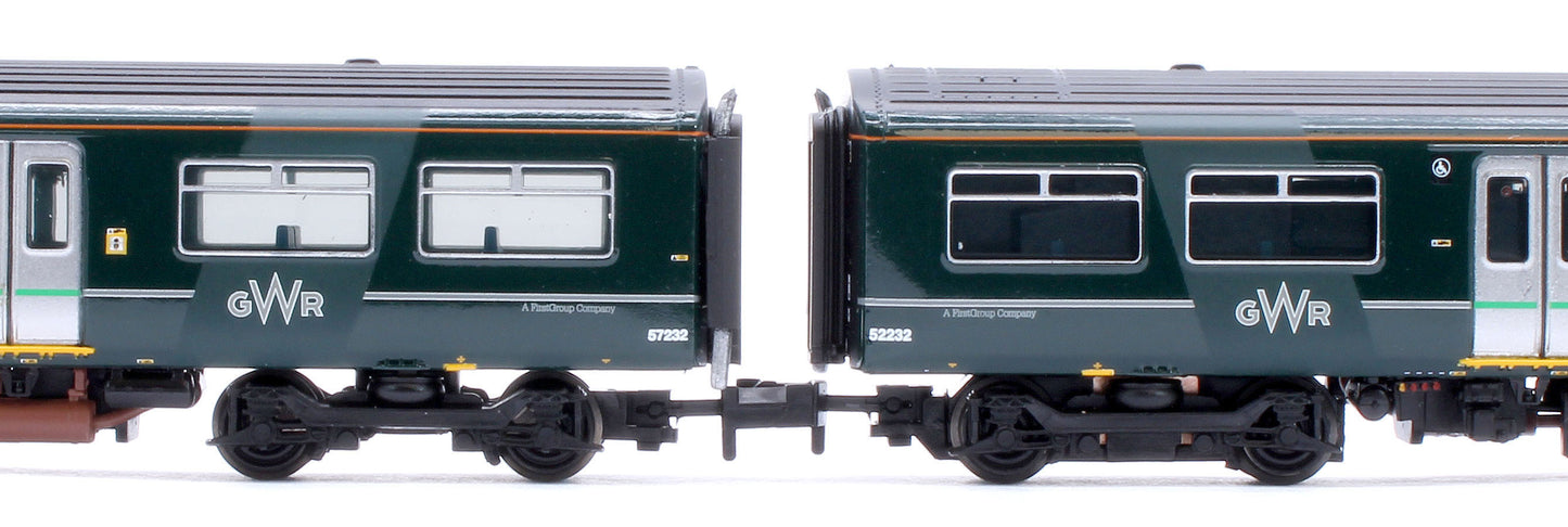 371-337SF Class 150/2 2-Car DMU 150232 GWR Green (FirstGroup) - DCC Sound
