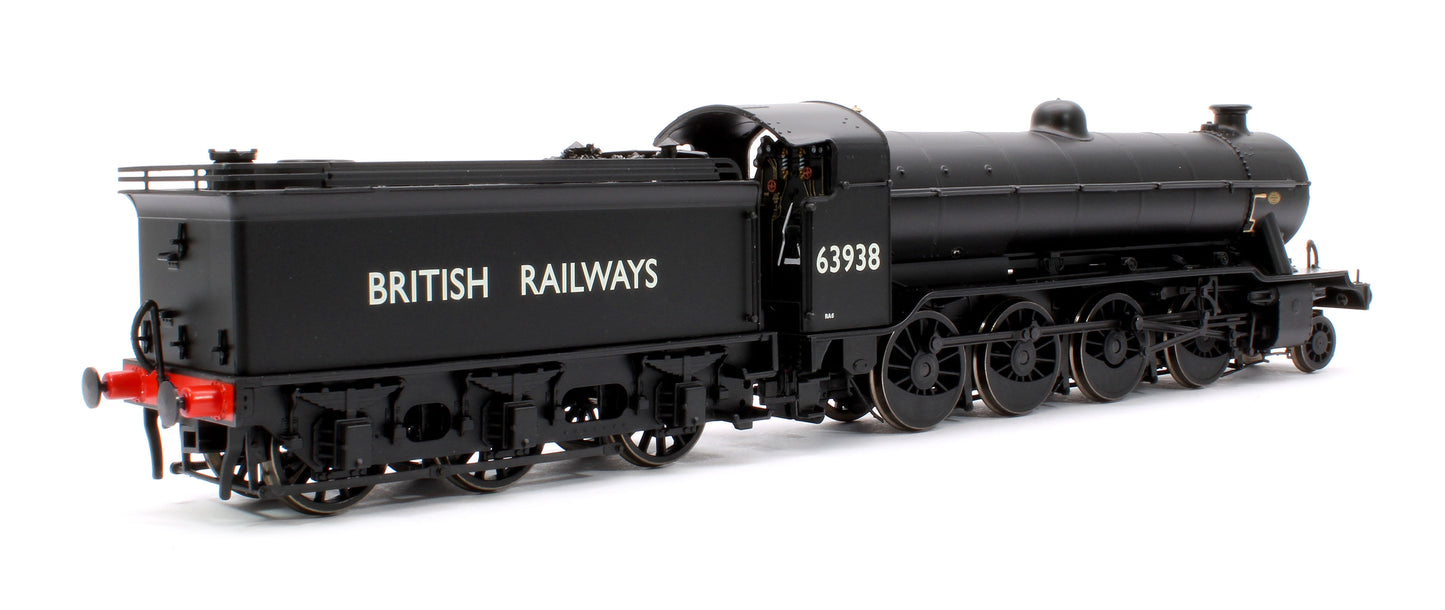 O2/2 'Tango' BRITISH RAILWAYS black No. 63938 (GN cab/tender)