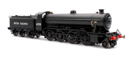 O2/2 'Tango' BRITISH RAILWAYS black No. 63938 (GN cab/tender)