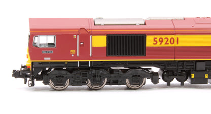 Class 59 59201 EWS “Vale of York” Diesel Locomotive