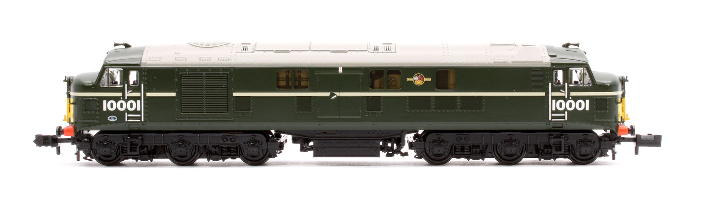 LMS 10001 BR Green (Small Yellow Panels) Diesel Locomotive - DCC Sound