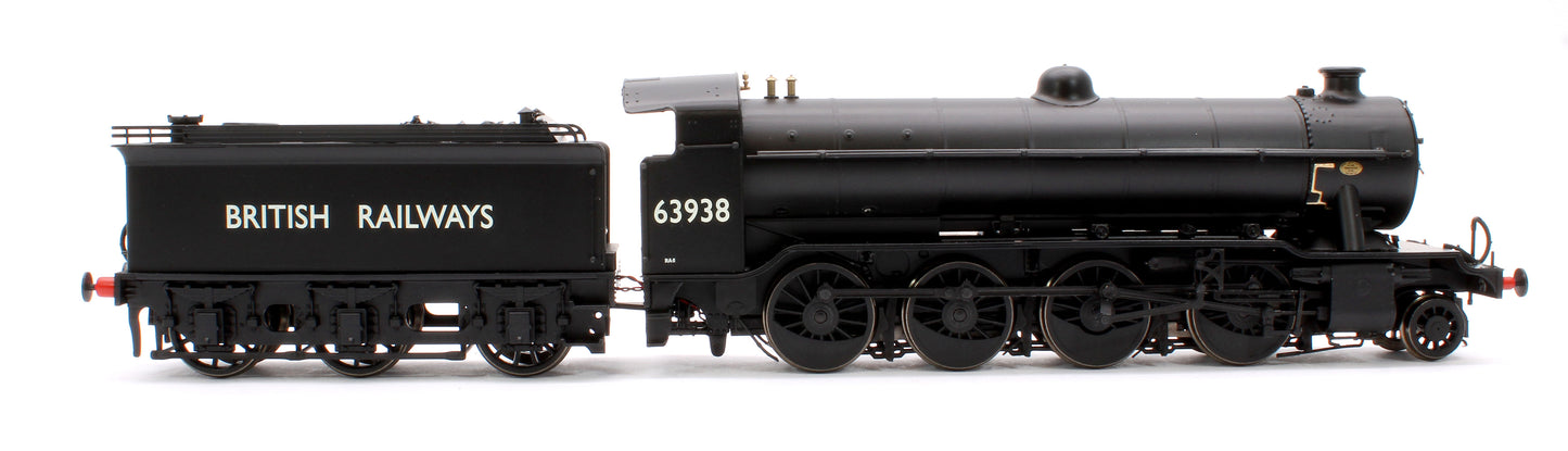 O2/2 'Tango' BRITISH RAILWAYS black No. 63938 (GN cab/tender)