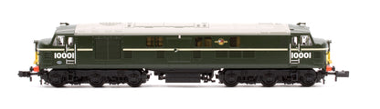 Pre-Owned LMS 10001 BR Green (Small Yellow Panels) Diesel Locomotive
