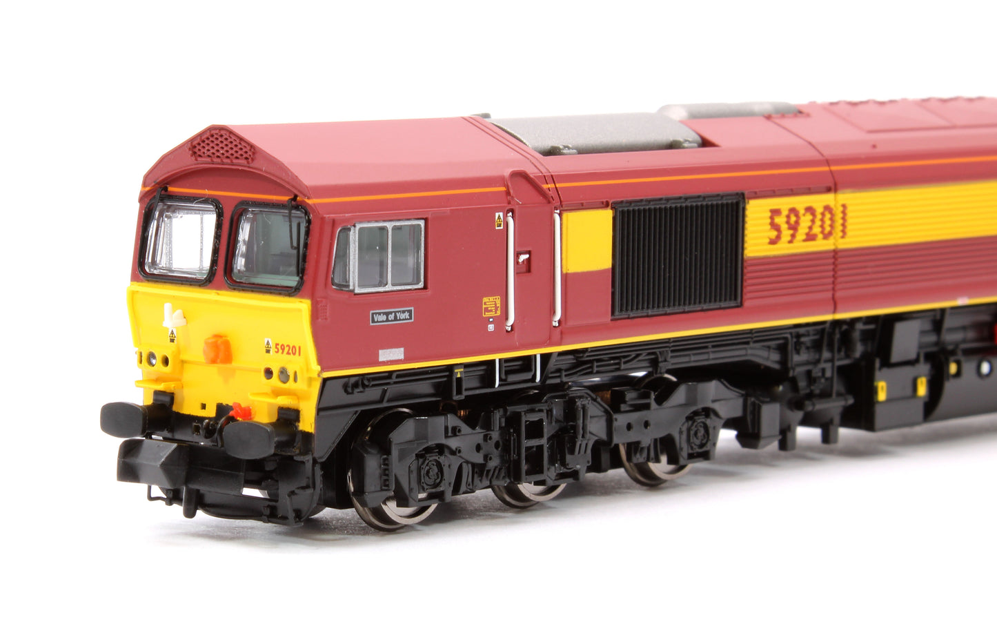 Class 59 59201 EWS “Vale of York” Diesel Locomotive DCC Sound