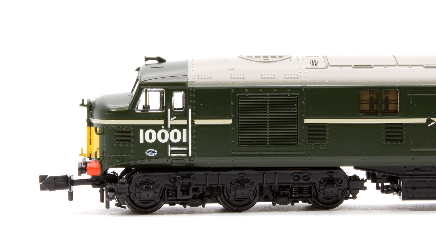 LMS 10001 BR Green (Small Yellow Panels) Diesel Locomotive - DCC Sound