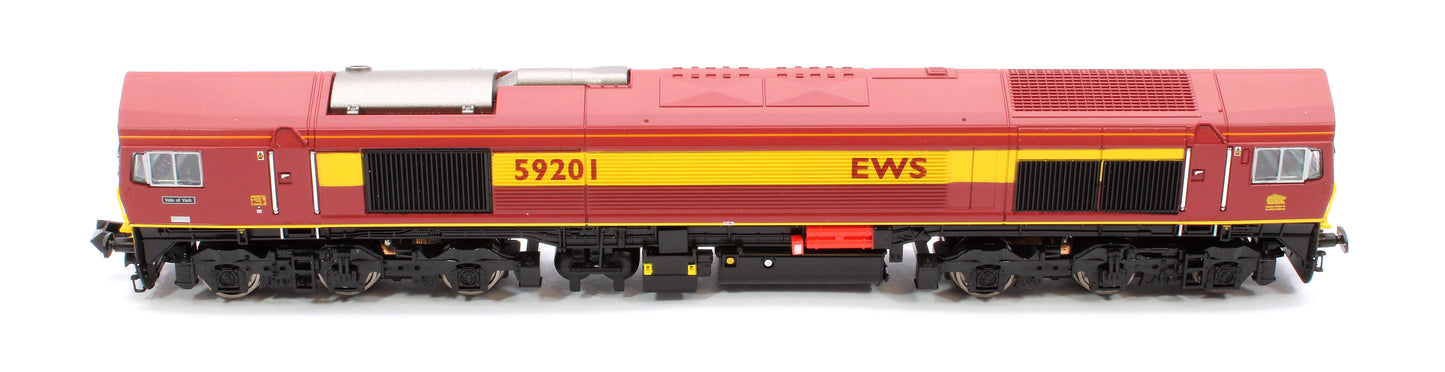 Class 59 59201 EWS “Vale of York” Diesel Locomotive DCC Fitted