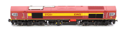 Class 59 59201 EWS “Vale of York” Diesel Locomotive DCC Fitted