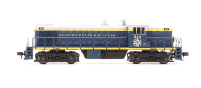 Pre-Owned 44076 RS-1 Diesel Locomotive Minneapolis & St. Louis - Road #244