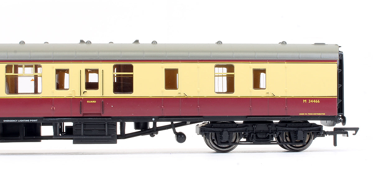 Pre-Owned R4848 BR Crimson & Cream Mk1 Corridor Brake 2nd Class Coach 'M34466'