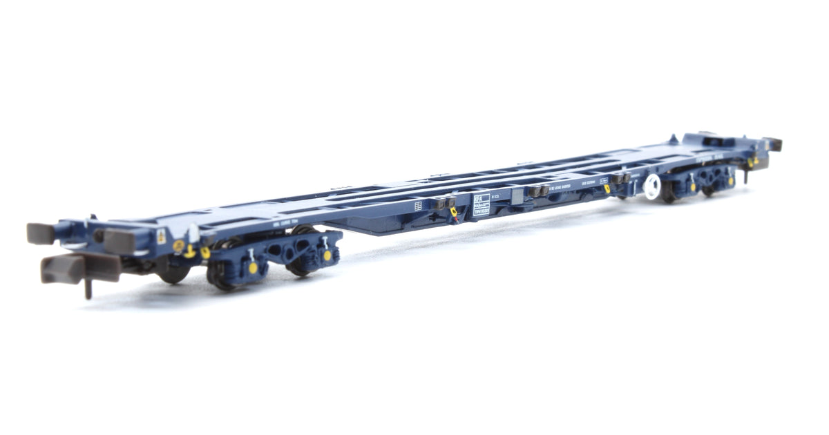 Pre-Owned PFA Container Flat Wagon Tiphook VNH-1 Bogies '93301'