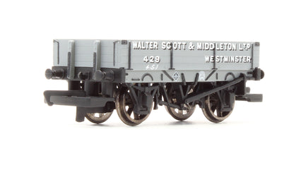 Pre-Owned 3 Plank Wagon 'Walter Scott & Middleton' No.429