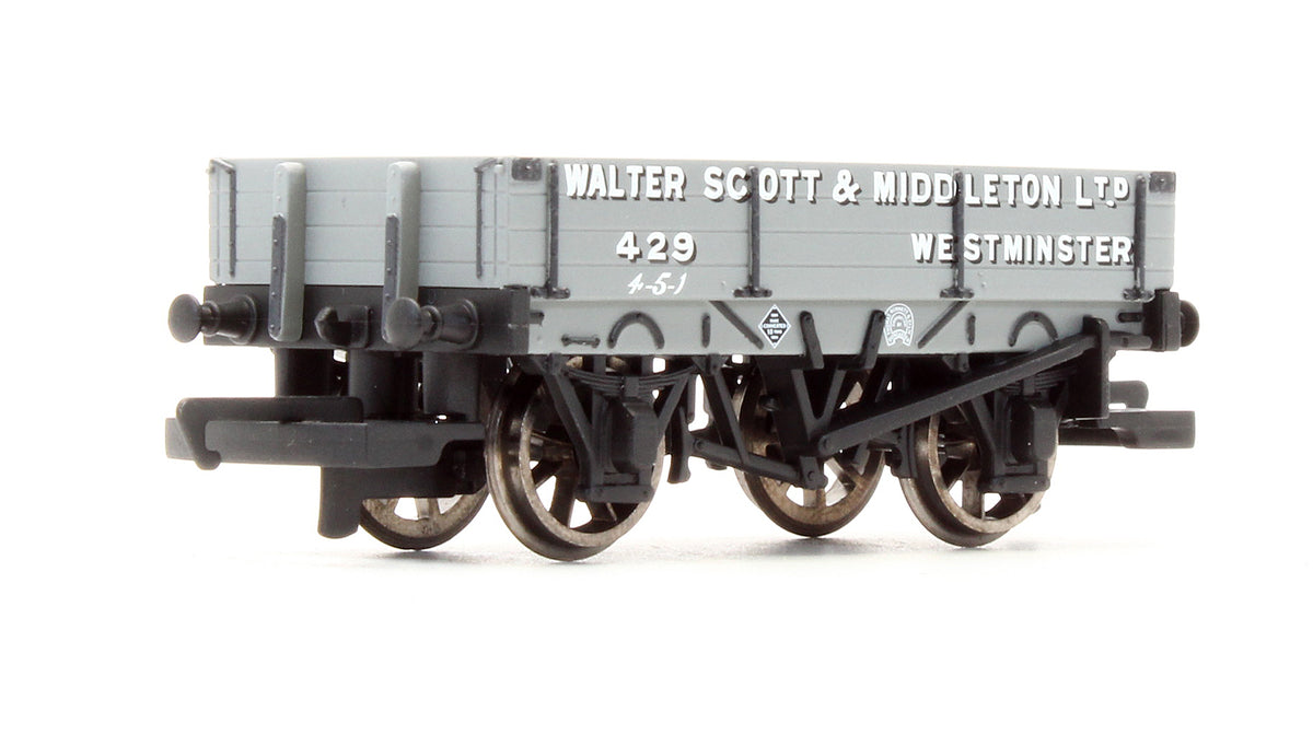 Pre-Owned 3 Plank Wagon 'Walter Scott & Middleton' No.429