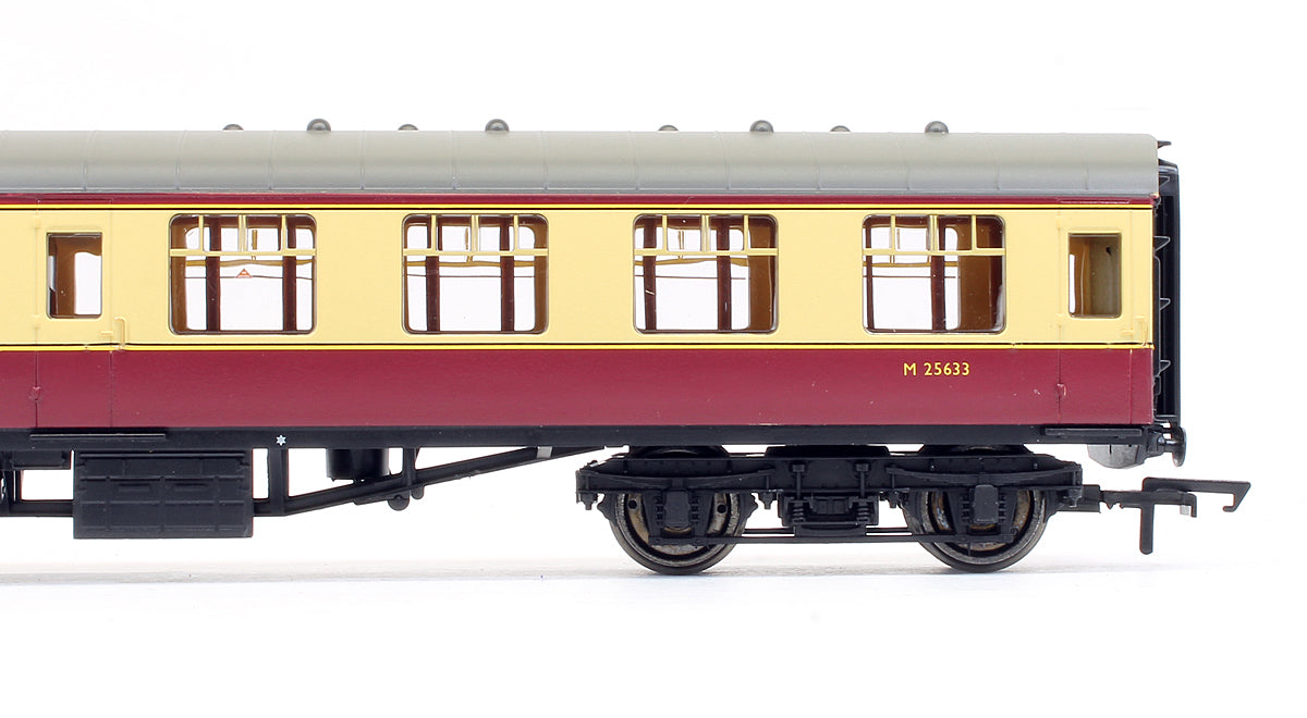Pre-Owned BR Crimson & Cream Mk1 Corridor 2nd Class Coach 'M 25633'