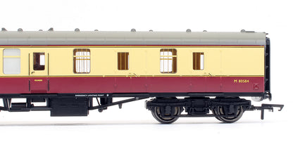 BR Crimson & Cream Mk1 Parcels Brake Coach 'M 80584'
