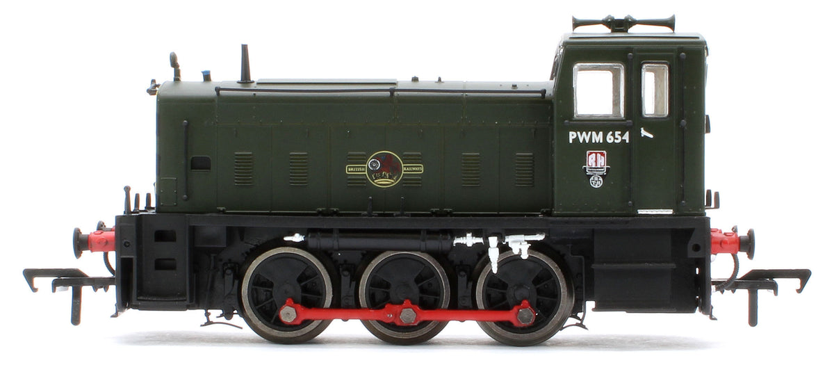 MR-401 Ruston PWM 165DE Shunter BR Green PWM654 Diesel Locomotive