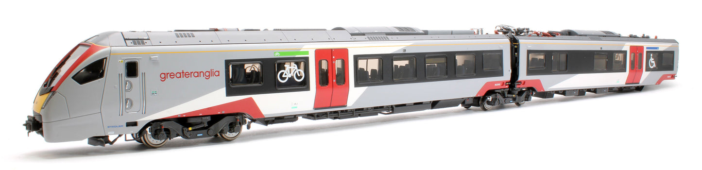 Pre-Owned R3963A Class 755/3 'Flirt' 3-Car Greater Anglia Train Pack