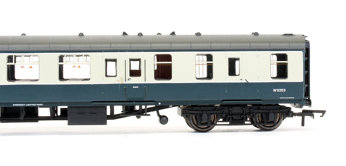 Pre-Owned R4777 BR Blue & Grey MK1 Brake 2nd Open Class Coach 'W9353'