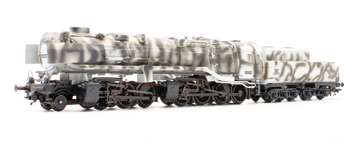 Pre-Owned 37024 DR Class 53 0010 Winter Camouflage Steam Locomotive - 3 Rail Digital Sound