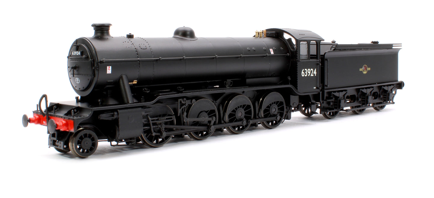 Class O2/4 'Tango' 2-8-0 63924 in BR black with early emblem, LNER cab and GN tender