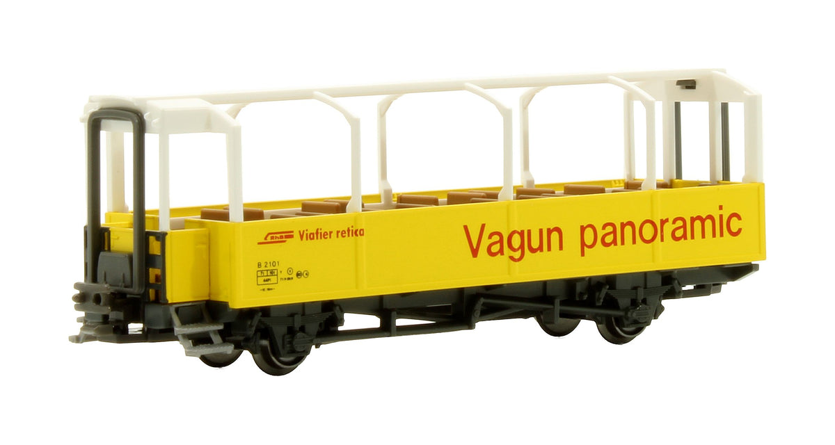 Pre-Owned 5253-2 RhB Open Panorama Passenger Coach 'B2101'