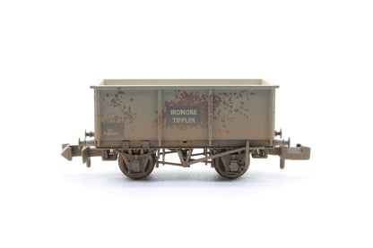 Pre-Owned BR 27T Steel Tippler Wagon BR Grey 'Iron Ore' (Weathered) 'B381900'