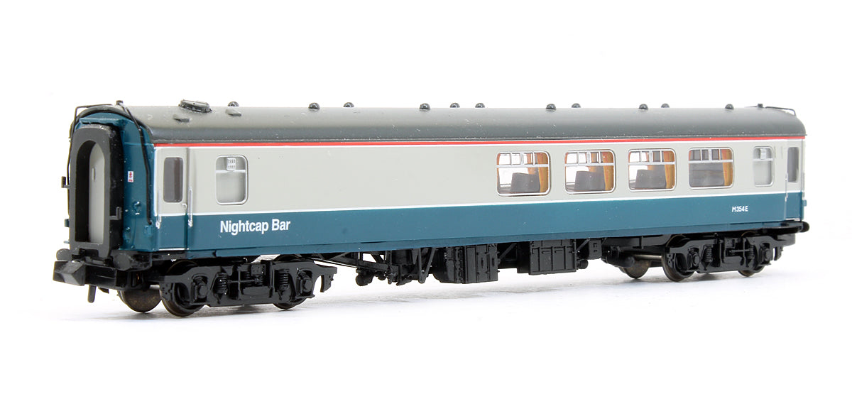 Pre-Owned 374-241 MK1 BSP Pullman Bar Car 2nd Blue Grey
