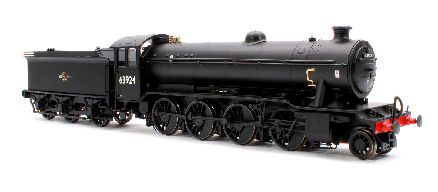 Class O2/4 'Tango' 2-8-0 63924 in BR black with early emblem, LNER cab and GN tender