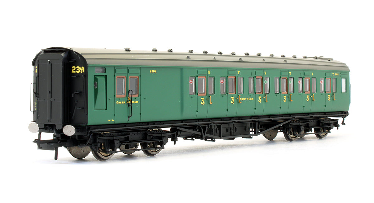 Pre-Owned SR Maunsell 6 Compartment Brake Coach '2802'