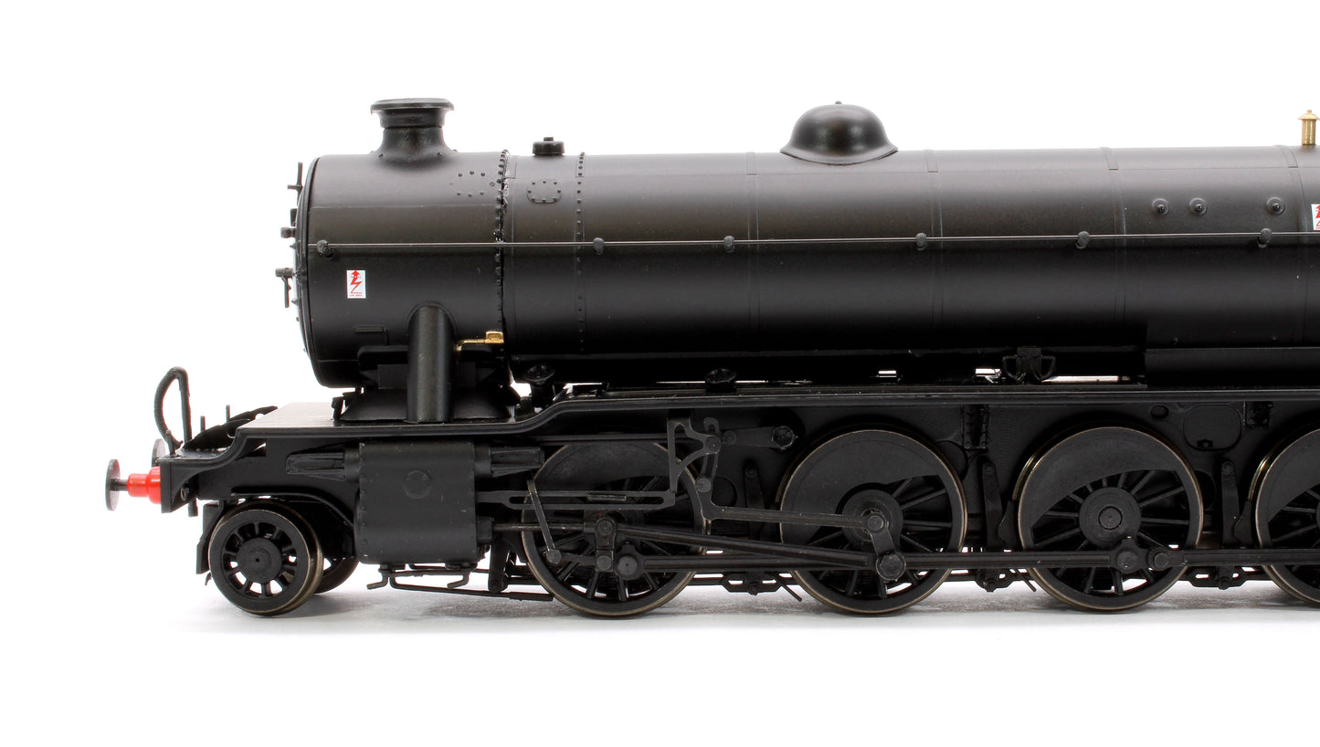 Class O2/4 'Tango' 2-8-0 63924 in BR black with early emblem, LNER cab and GN tender