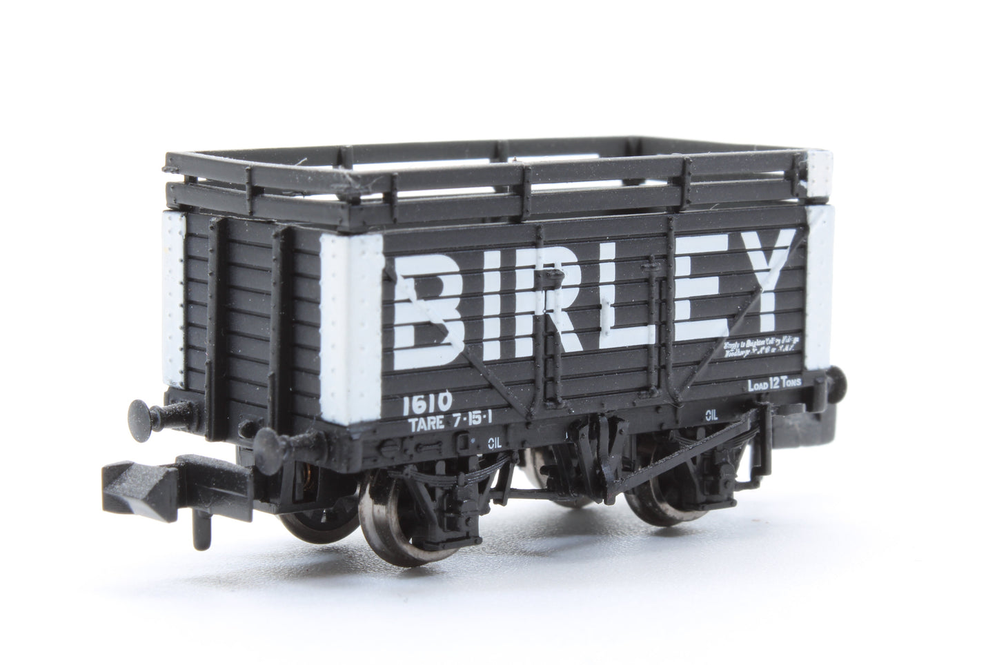 Pre-Owned 8 Plank Wagon With Coal Rails 'Birley’ No.1610