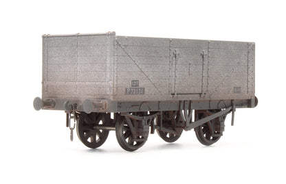 Pre-Owned 7 Plank Open Wagon BR Grey 'P73131' - Custom Weathered