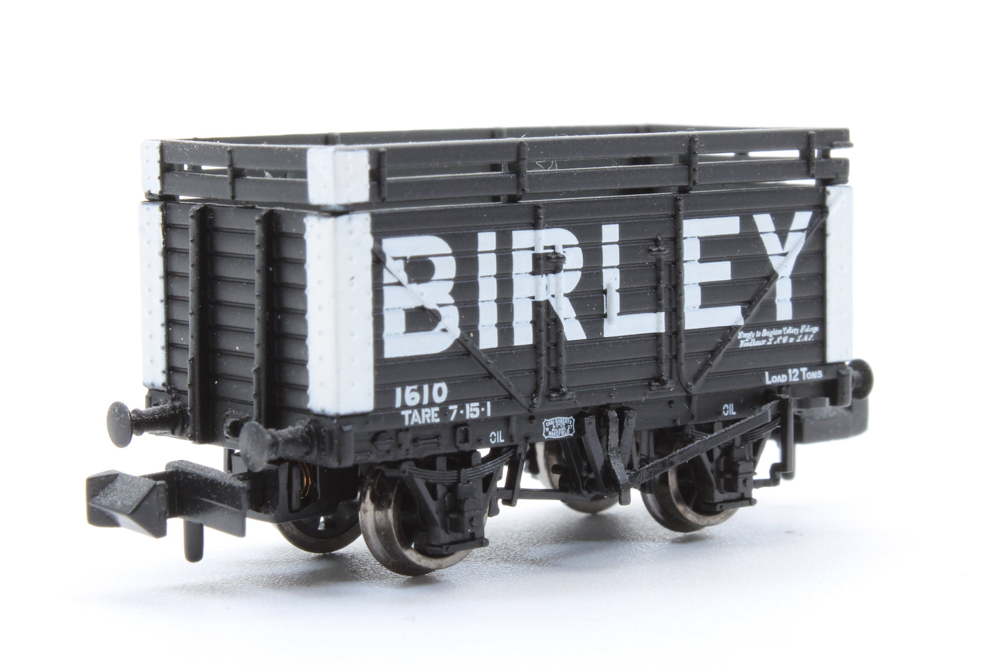 Pre-Owned 8 Plank Wagon With Coal Rails 'Birley’ No.1610