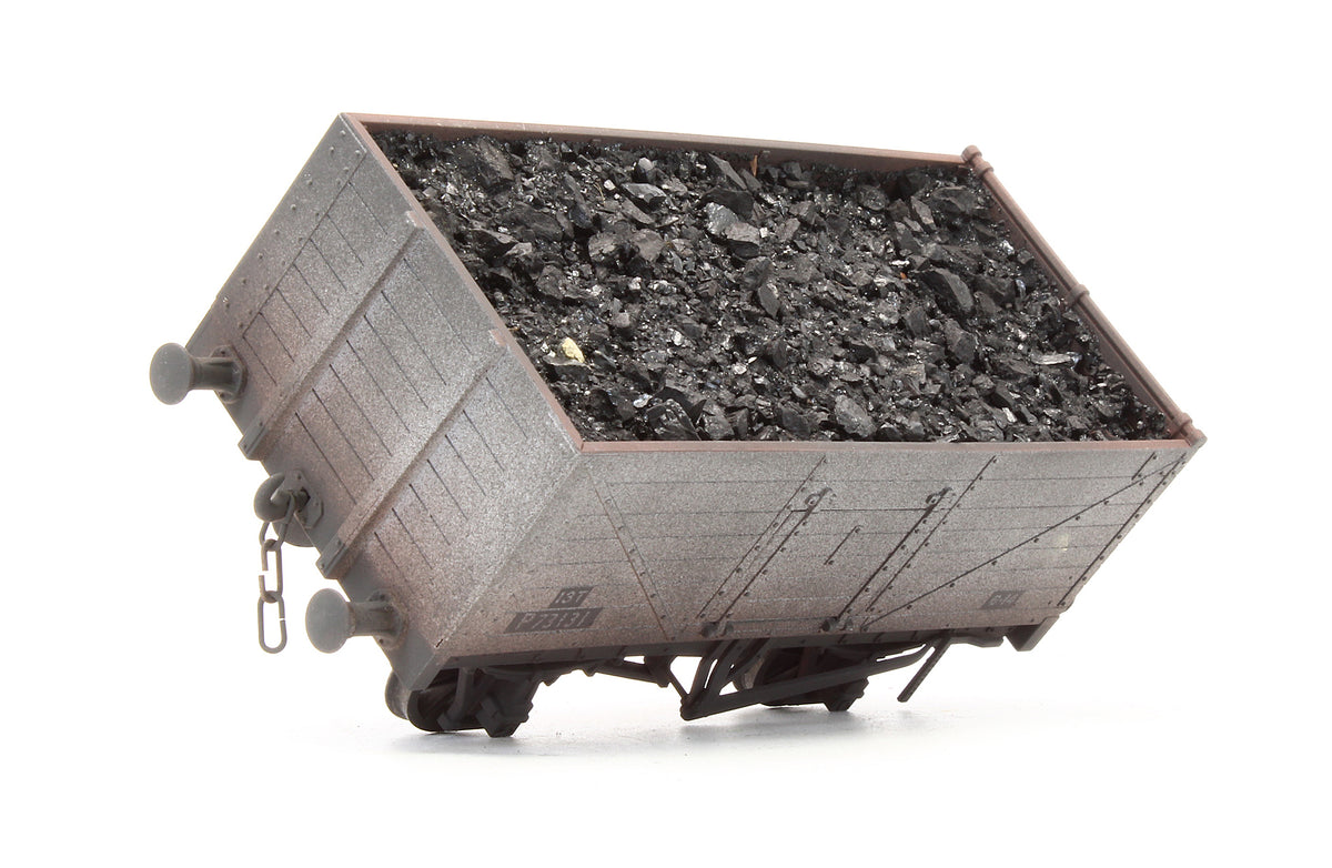 Pre-Owned 7 Plank Open Wagon BR Grey 'P73131' - Custom Weathered