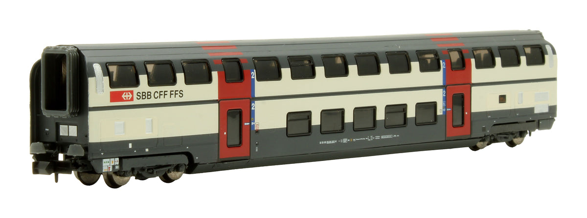 Pre-Owned H25127 SBB IC2000 Dosto Bi-Level 2nd Class Passenger Coach