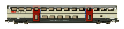Pre-Owned H25127 SBB IC2000 Dosto Bi-Level 2nd Class Passenger Coach