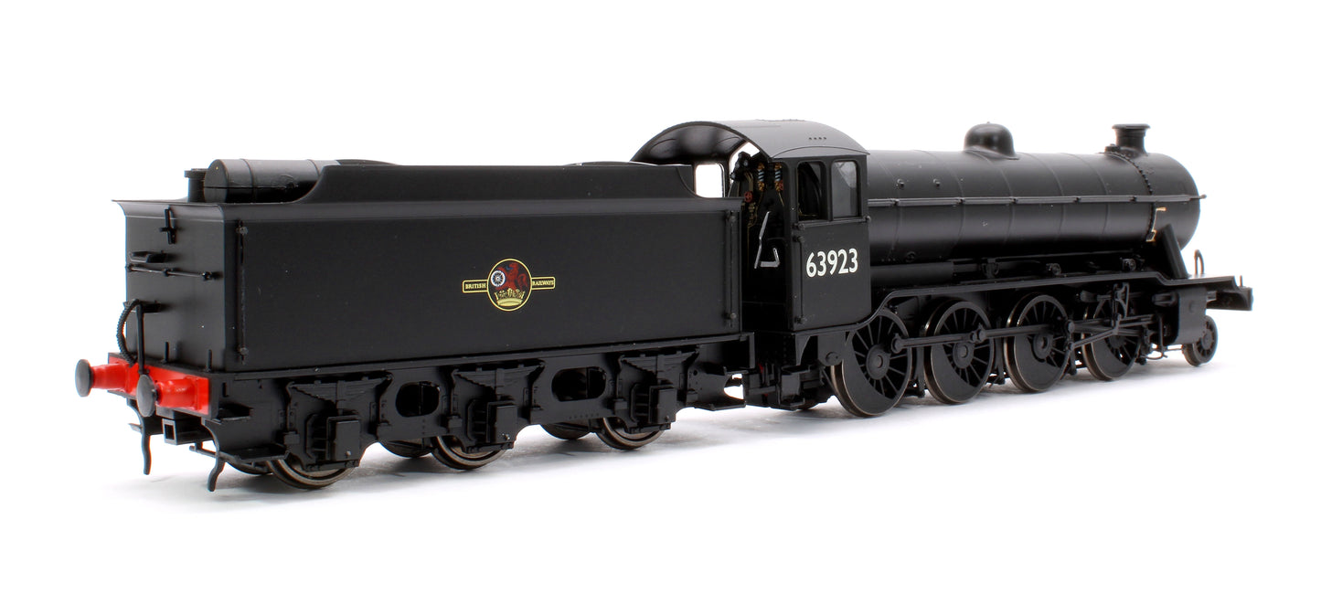 Class O2/1 Tango Steam Locomotive number 63923 in BR Black late crest