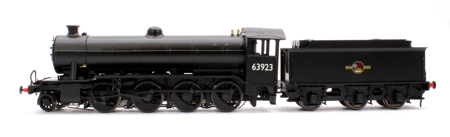 Class O2/1 Tango Steam Locomotive number 63923 in BR Black late crest