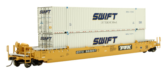 Pre-Owned 92876 HO Scale TTX 56ft Well Car '#56005'
