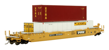 Pre-Owned 92878 HO Scale TTX 56ft Well Car '#56024'