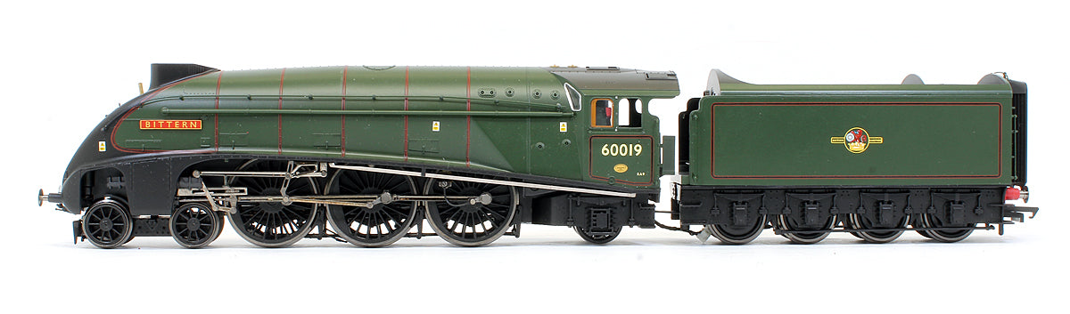 Pre-Owned R3103 BR Green 4-6-2 A4 'Bittern' 60019 Steam Locomotive Double Tender (Special Edition)