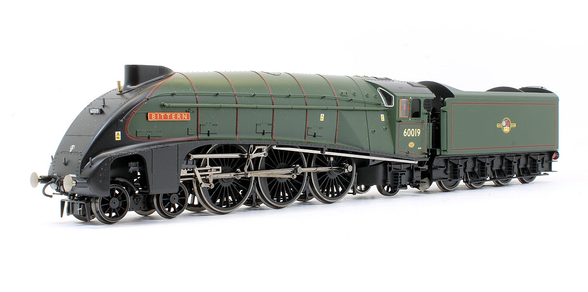 Pre-Owned R3103 BR Green 4-6-2 A4 'Bittern' 60019 Steam Locomotive Double Tender (Special Edition)