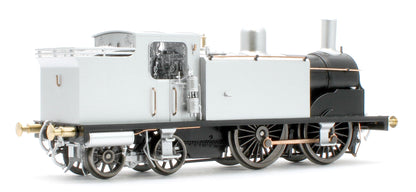 50-176ZSF Class 439 Caledonian 0-4-4T 55224 BR Lined Black Late Crest Steam Locomotive - DCC Sound