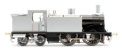 50-176ZSF Class 439 Caledonian 0-4-4T 55224 BR Lined Black Late Crest Steam Locomotive - DCC Sound