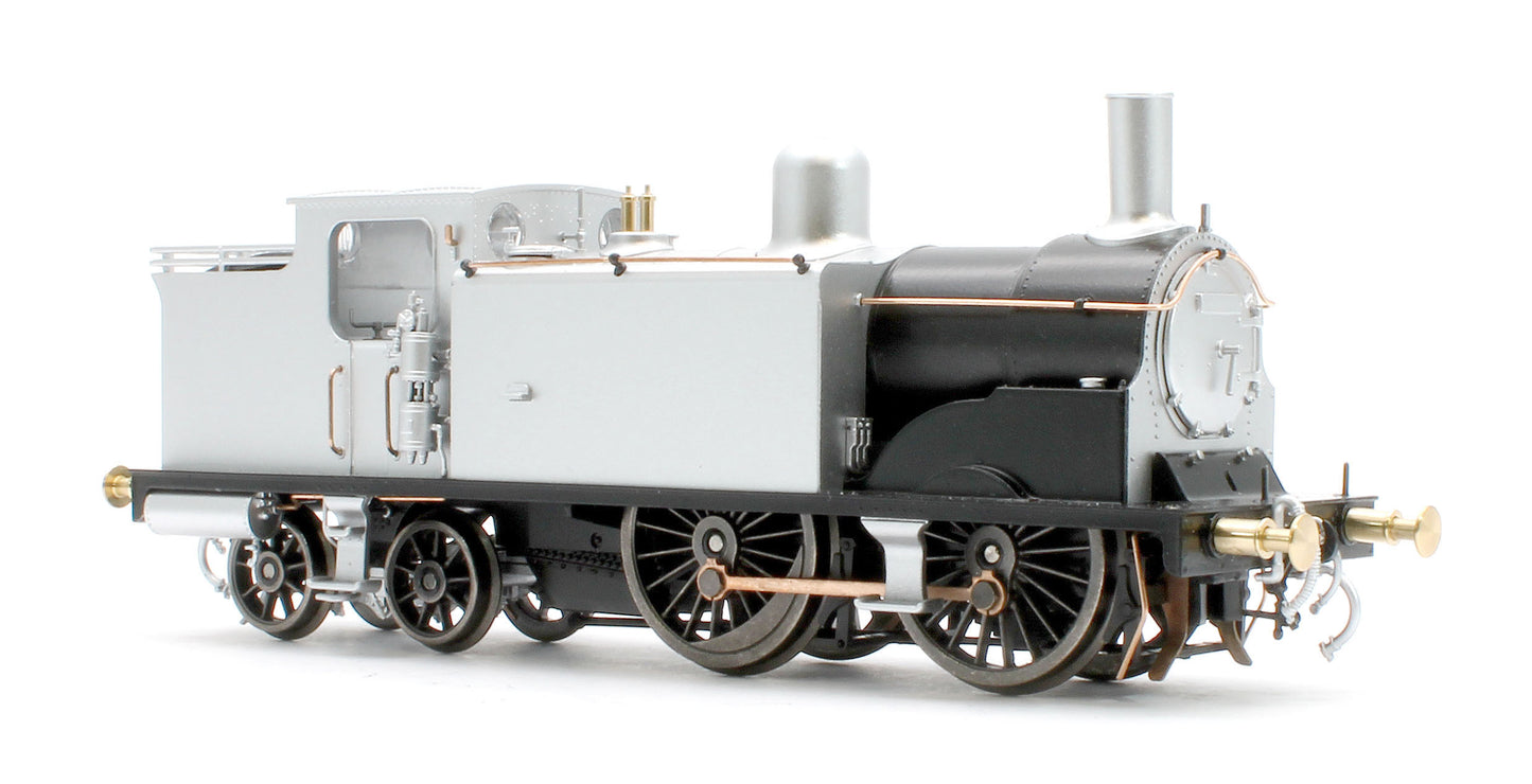 50-176Z Class 439 Caledonian 0-4-4T 55224 BR Lined Black Late Crest Steam Locomotive