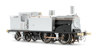 50-176ZSFX Class 439 Caledonian 0-4-4T 55224 BR Lined Black Late Crest Steam Locomotive - DCC Sound Deluxe